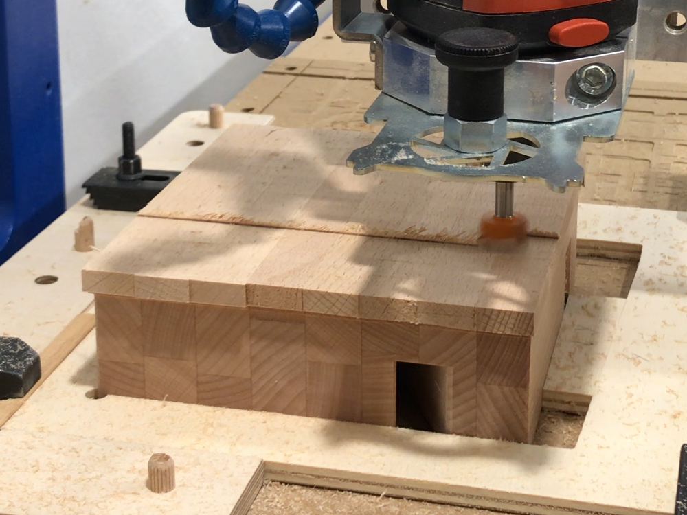 planen der Unterseite